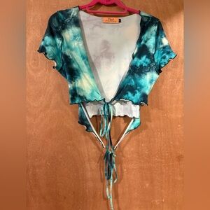 Stella Dallas cropped shirt, large